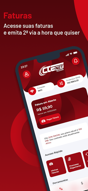 CTENET TELECOM Screenshot 0