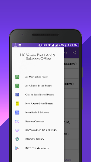 HC Verma Solutions Offline with Objective Screenshot 2