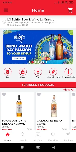 LG Spirits Beer & Wine Screenshot 0