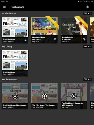 The Pilot News E-Edition Screenshot 0