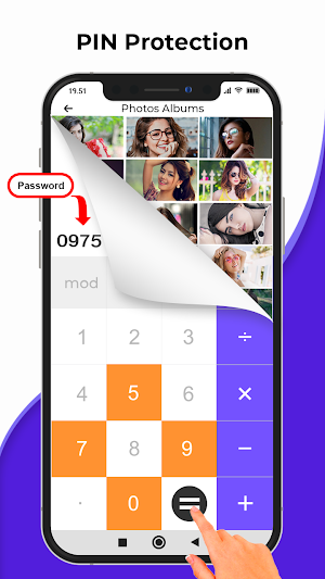 Vault Calculator: Hide Photos Screenshot 1