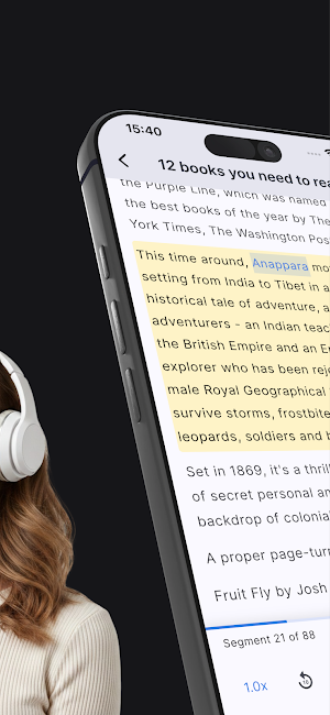 Text To Voice - MonReader Screenshot 1