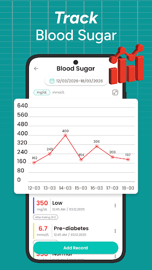 Blood Pressure Log & Tracker Screenshot 3