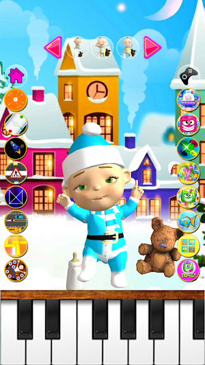 Talking Babsy Baby Xmas Games Screenshot 1