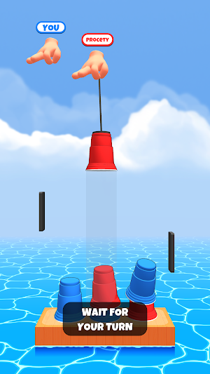 Cup Tower Battle Screenshot 2