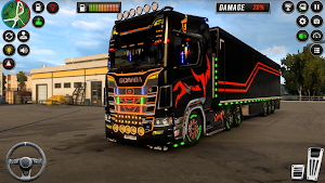 Truck Driving City Truck Game Screenshot 1