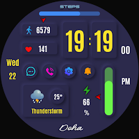 Doha Digital Watch Face