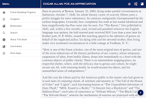 The Works of Edgar Allan Poe - Public Domain Screenshot 3