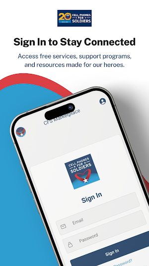 Cell Phones For Soldiers Screenshot 1