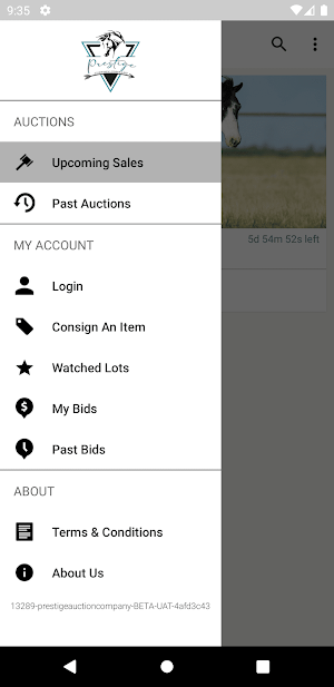 Prestige Auction Company Screenshot 3