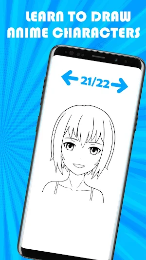 Draw Anime Step By Step Screenshot 3