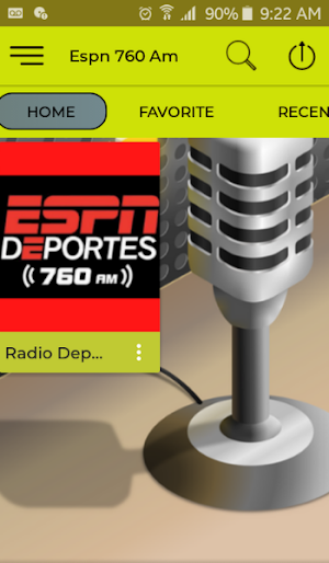 Deportes Radio 760 Am Radio Screenshot 1