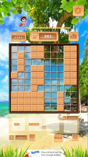 Healing Wood Block Travel Screenshot 2