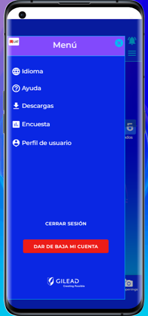 GILEAD APP Screenshot 1