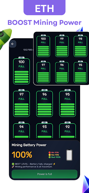 ETH Mining : Ethereum Miner Screenshot 3