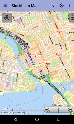 Stockholm Offline City Map Screenshot 3