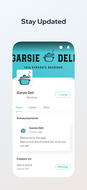 Garsie Deli Screenshot 1