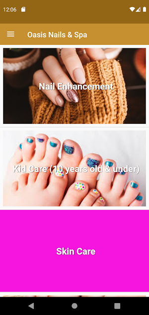 Oasis Nails & Spa Screenshot 1
