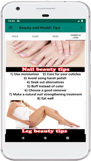 Beauty and Health Tips - offline in English Screenshot 2