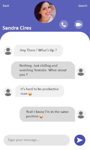 Sandra Cires Fake Video Call Screenshot 3