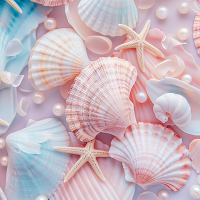 Mermaid Shells Theme +HOME