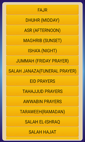 Salah Guide with pictures Screenshot 3