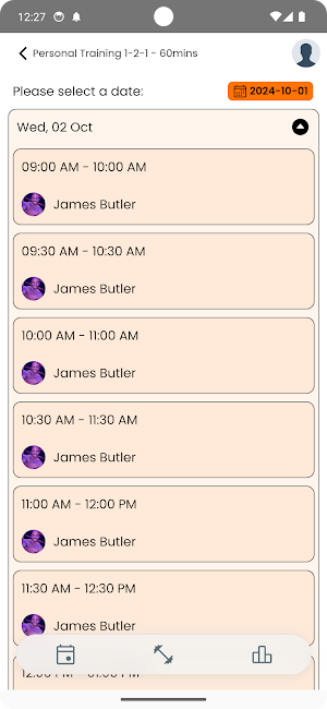 Target Active Fitness Screenshot 1