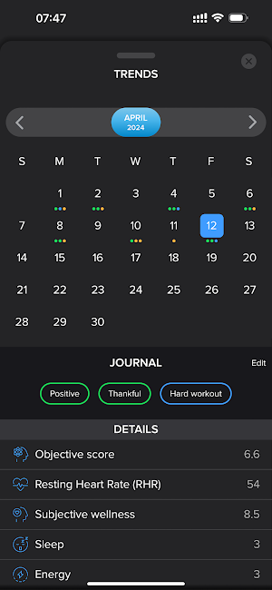 360 Health & Performance Screenshot 3