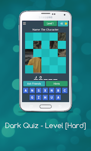 Dark Quiz - Level [Hard] Screenshot 0