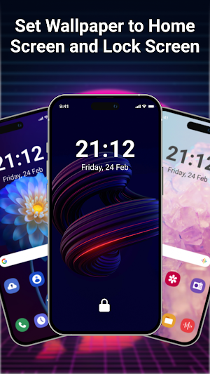 Transparent Wallpaper - Mirror Screenshot 1