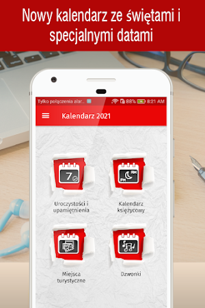 kalendarz 2021 polska, kalendarz 2021 z tygodniami Screenshot 0