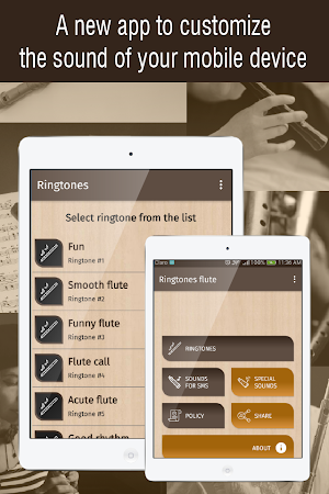 ringtones flute free for phone, new flute sounds Screenshot 0