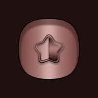 Curved - Bronze Icon Pack