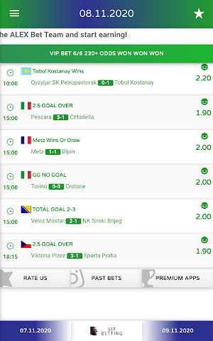 Alex Ferguso VIP Betting Tips Screenshot 1