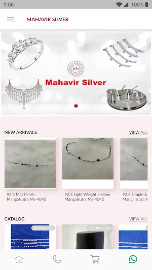 Mahavir Silver Jewellery Manufacturer Designs App Screenshot 2