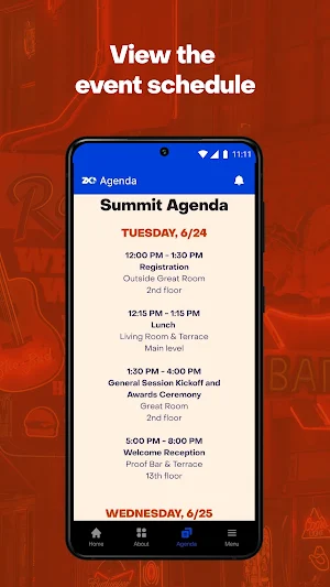 Zall Events Screenshot 1