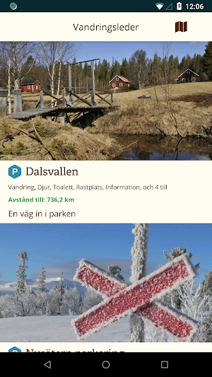 Jämtlands Naturkarta Screenshot 1