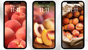 Peach Aesthetic Wallpaper Screenshot 1