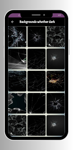 broken screen wallpaper Screenshot 1