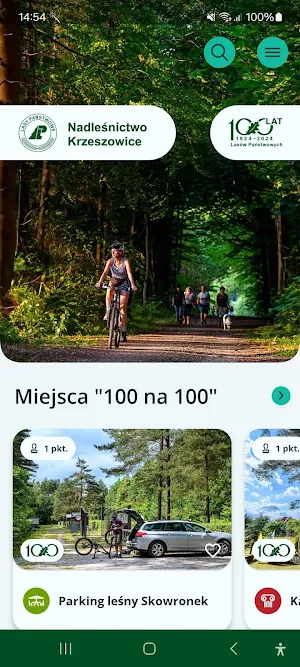 Nadleśnictwo Krzeszowice Screenshot 0
