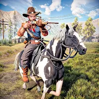 Cowboy Survival Horse Shooting