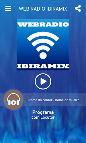WEB RADIO IBIRAMIX Screenshot 1