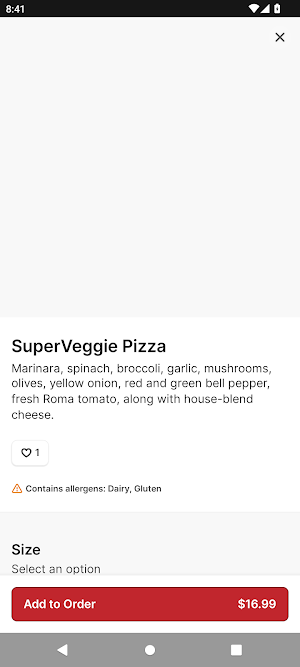 Wheeler Pizza screenshot 3