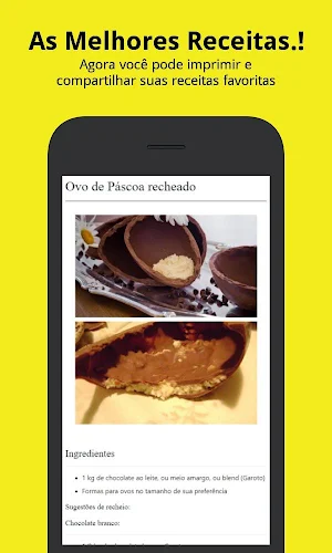 Receitas de ovos de páscoa Screenshot 3
