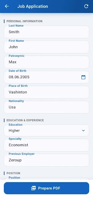 DocFill for works Screenshot 3