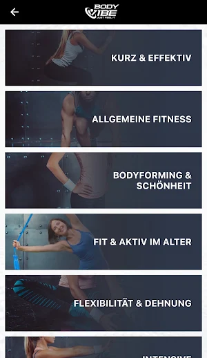Bodyvibe VisualCoach Screenshot 2