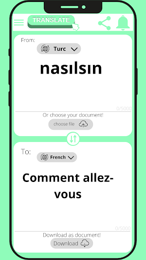 French - Turkish Translator Screenshot 2