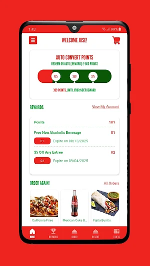 Jose's Mexican Food Screenshot 2