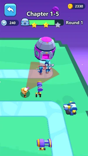 Galactic Warfare-Tower Tactic Screenshot 0