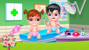 Newborn Baby Doctor Care Game Screenshot 0